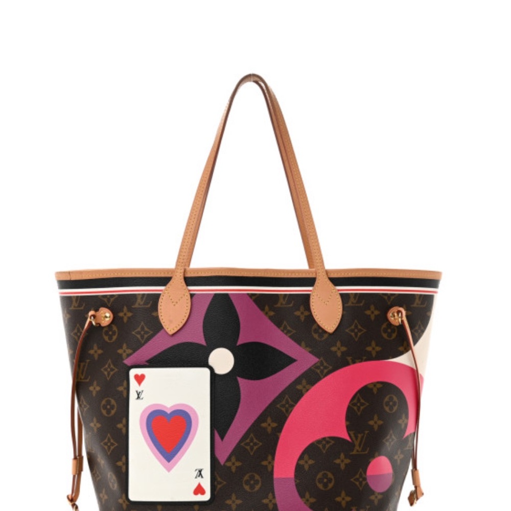 LOUIS VUITTON Monogram Game On Neverfull MM